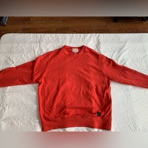 American Eagle Outfitters Vibrant Red Crewneck Sweater